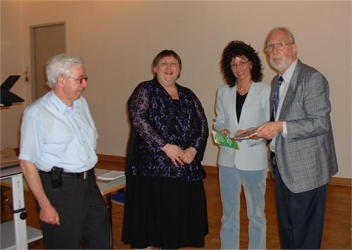 Herr Hans-Joachim Manthey, Frau Heike Heike Kowalzik, Frau Bettina Szawloswski. Herr Horst Kaauer