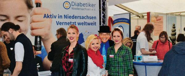 Auf der Schaumburger Regionalschau  Foto: Diabetiker Niedersachsen e.V.