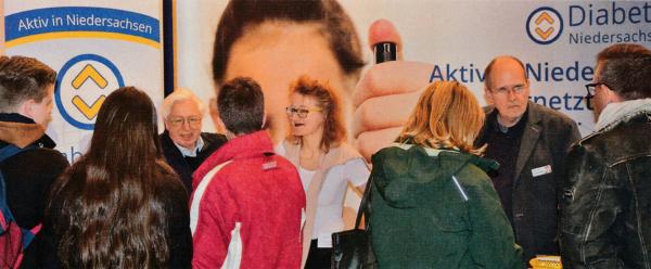 Gute Aussichten fr die Landesdelegiertenversammlung: Die Kasse stimmt schon einmal.  Foto: Andr OwczarekBeratung auf der Diabetesmesse  Fotos: Andr Owczarek/ Arnfred Stoppok