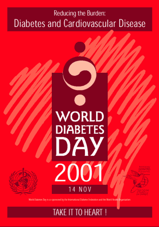 Weltdiabetestag 2001